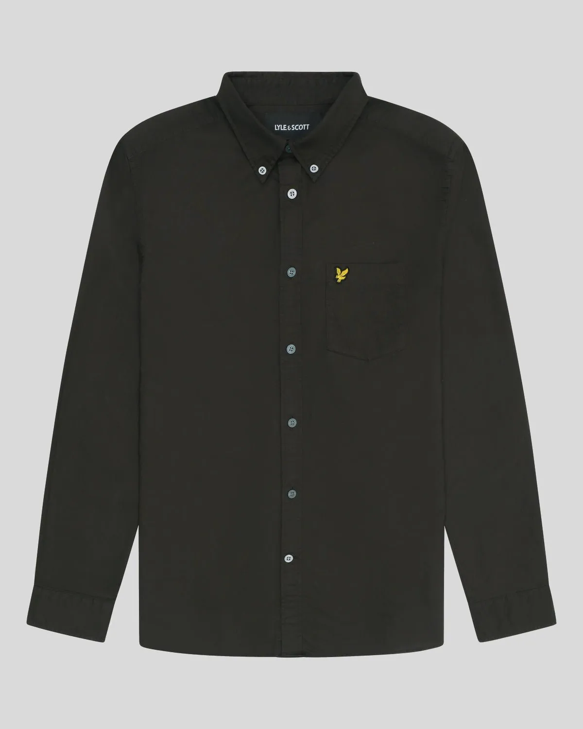 Plain Oxford Shirt sold by Lyle & Scott product image thumbnail 5
