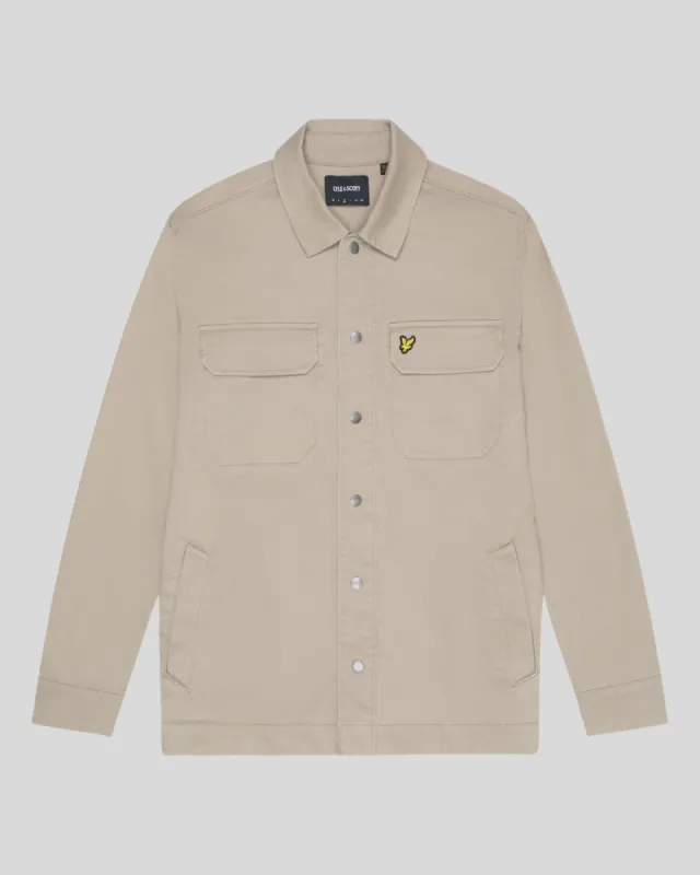 Bedford Cord Overshirt sold by Lyle & Scott