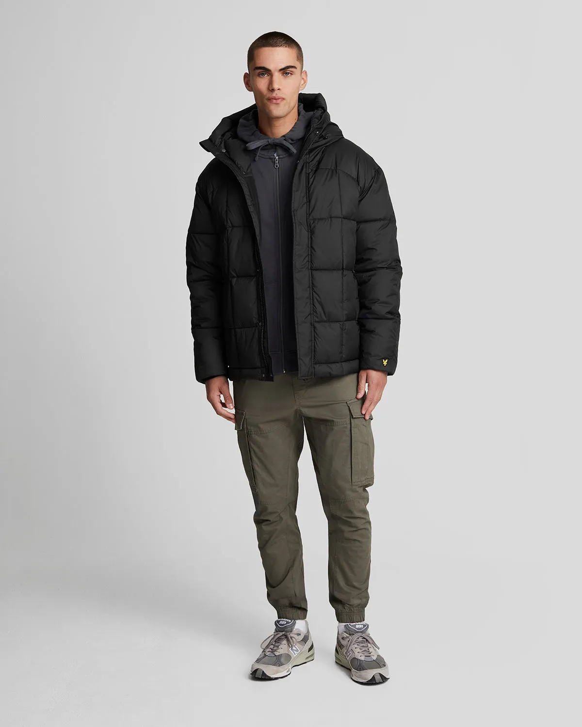 Quilted Pannelled Jacket sold by Lyle & Scott product image thumbnail 2