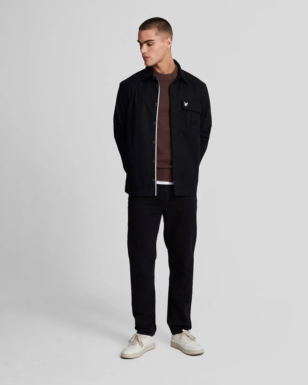 Lambswool Crew Neck Jumper sold by Lyle & Scott product image thumbnail 2