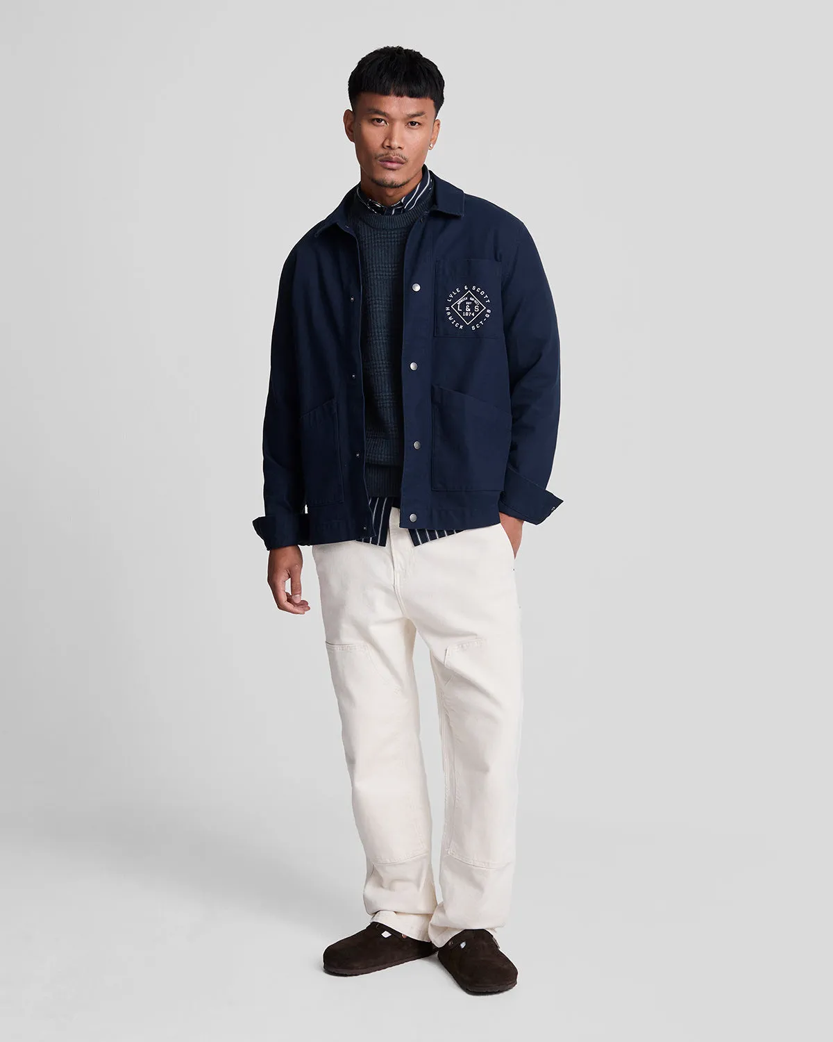 Waffle Knit Jumper sold by Lyle & Scott product image thumbnail 2