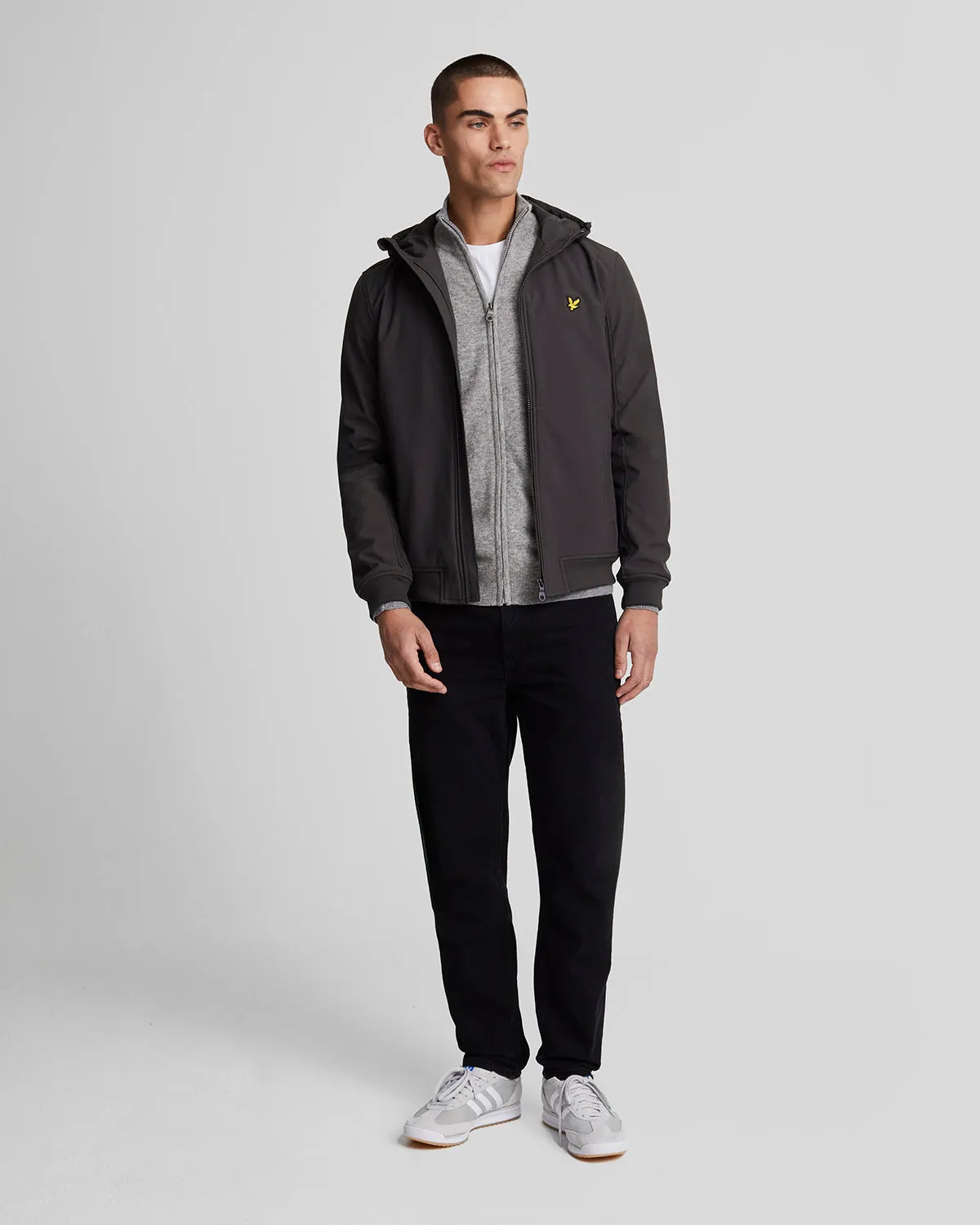 Lambswool Blend Zip Through Cardigan sold by Lyle & Scott product image thumbnail 2