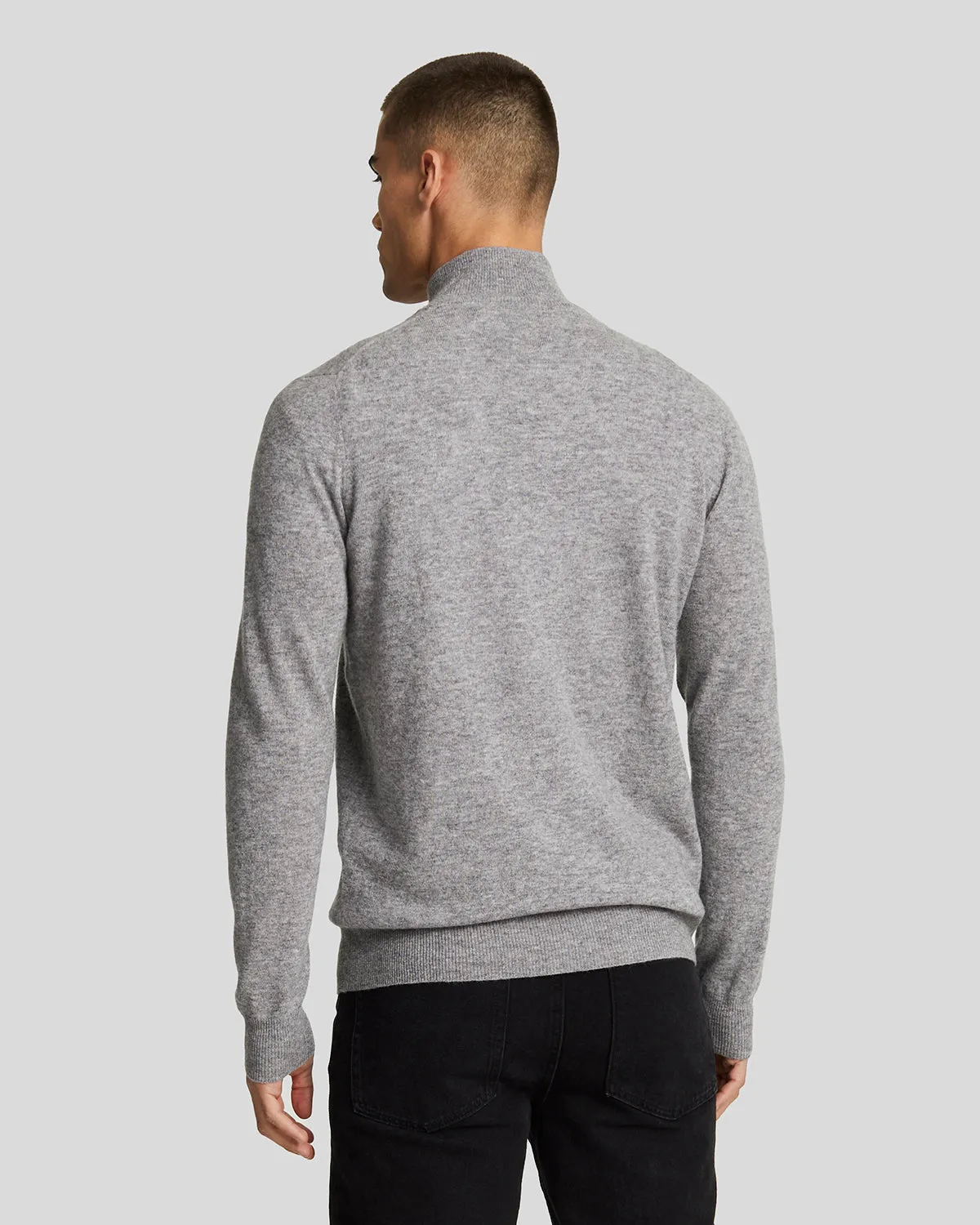 Lambswool Blend Zip Through Cardigan sold by Lyle & Scott product image thumbnail 3