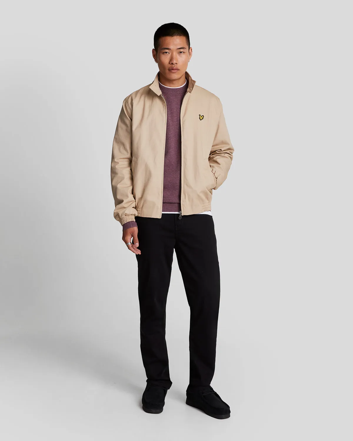 Lambswool Blend Crew Neck Jumper sold by Lyle & Scott product image thumbnail 2