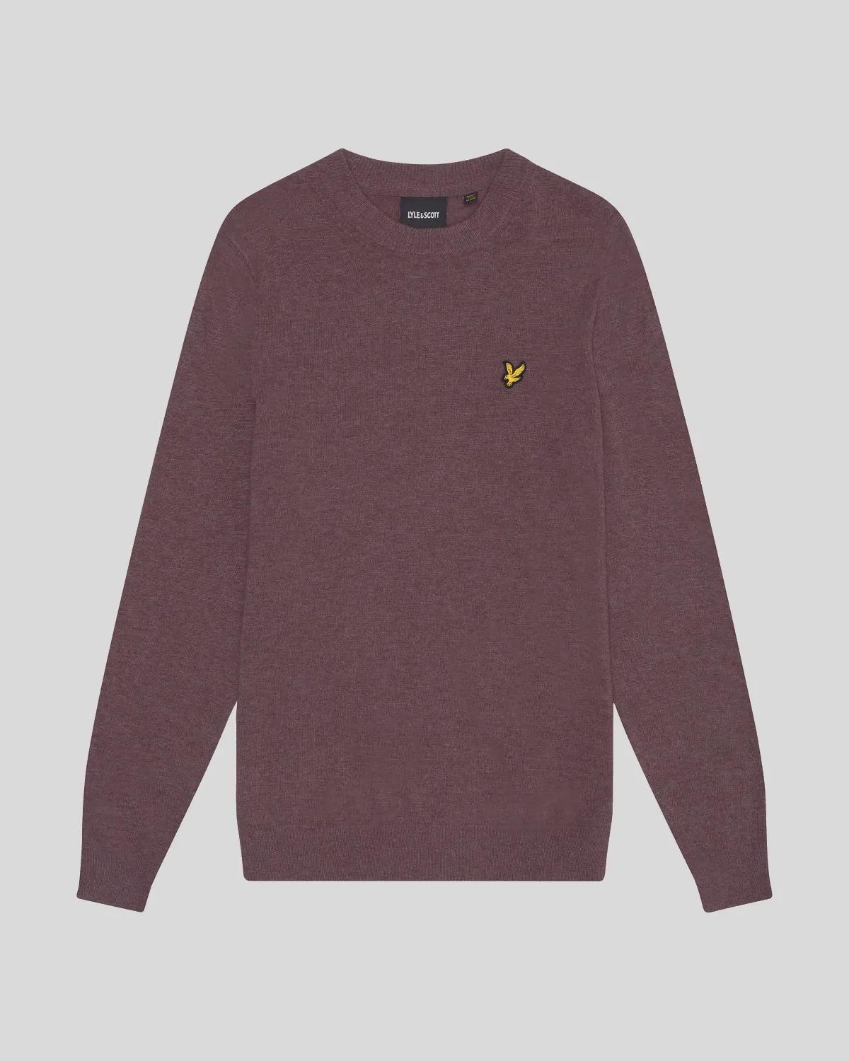 Lambswool Blend Crew Neck Jumper sold by Lyle & Scott product image thumbnail 5