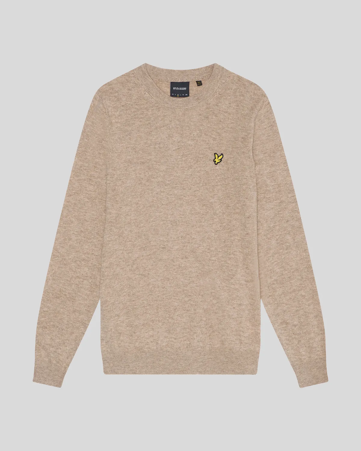 Lambswool Blend Crew Neck Jumper sold by Lyle & Scott product image thumbnail 5