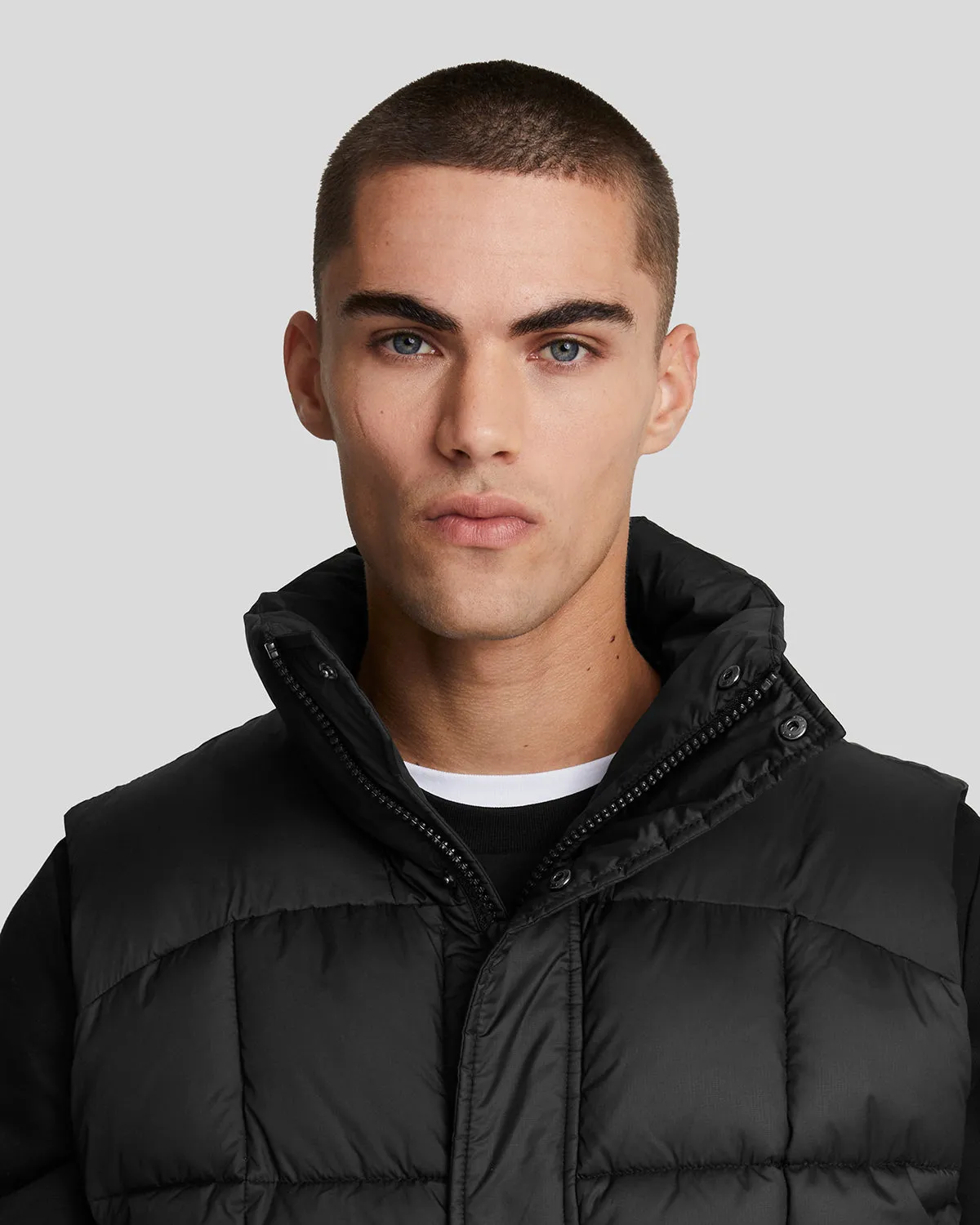 Quilted Pannelled Gilet sold by Lyle & Scott product image thumbnail 4