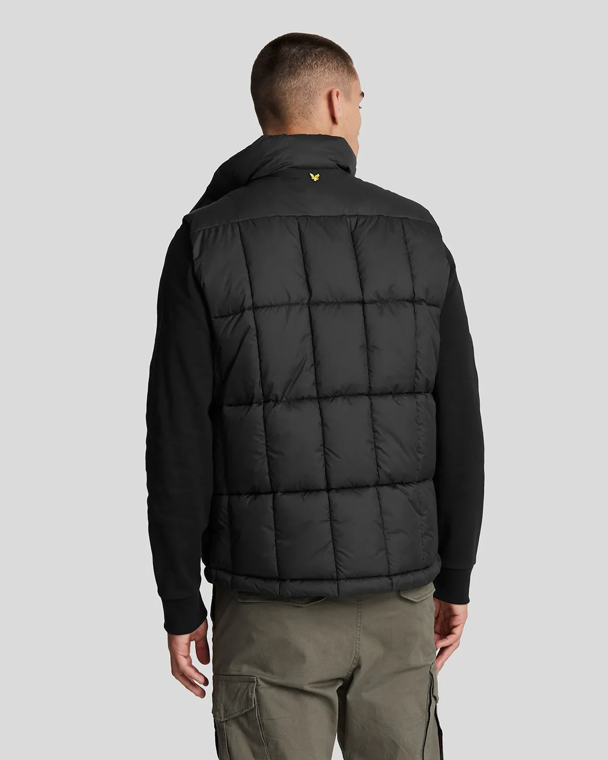Quilted Pannelled Gilet sold by Lyle & Scott product image thumbnail 3