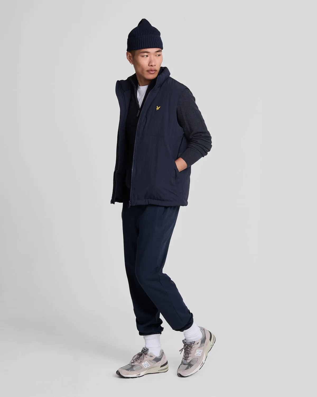 Lambswool Blend Zip Through Cardigan sold by Lyle & Scott product image thumbnail 2