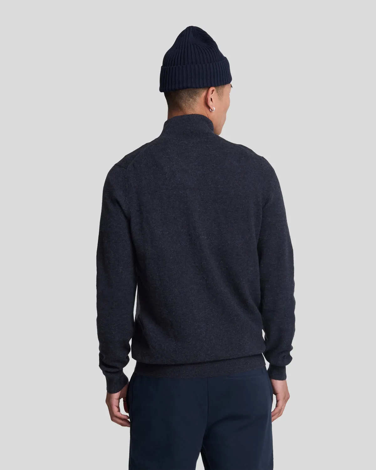 Lambswool Blend Zip Through Cardigan sold by Lyle & Scott product image thumbnail 3
