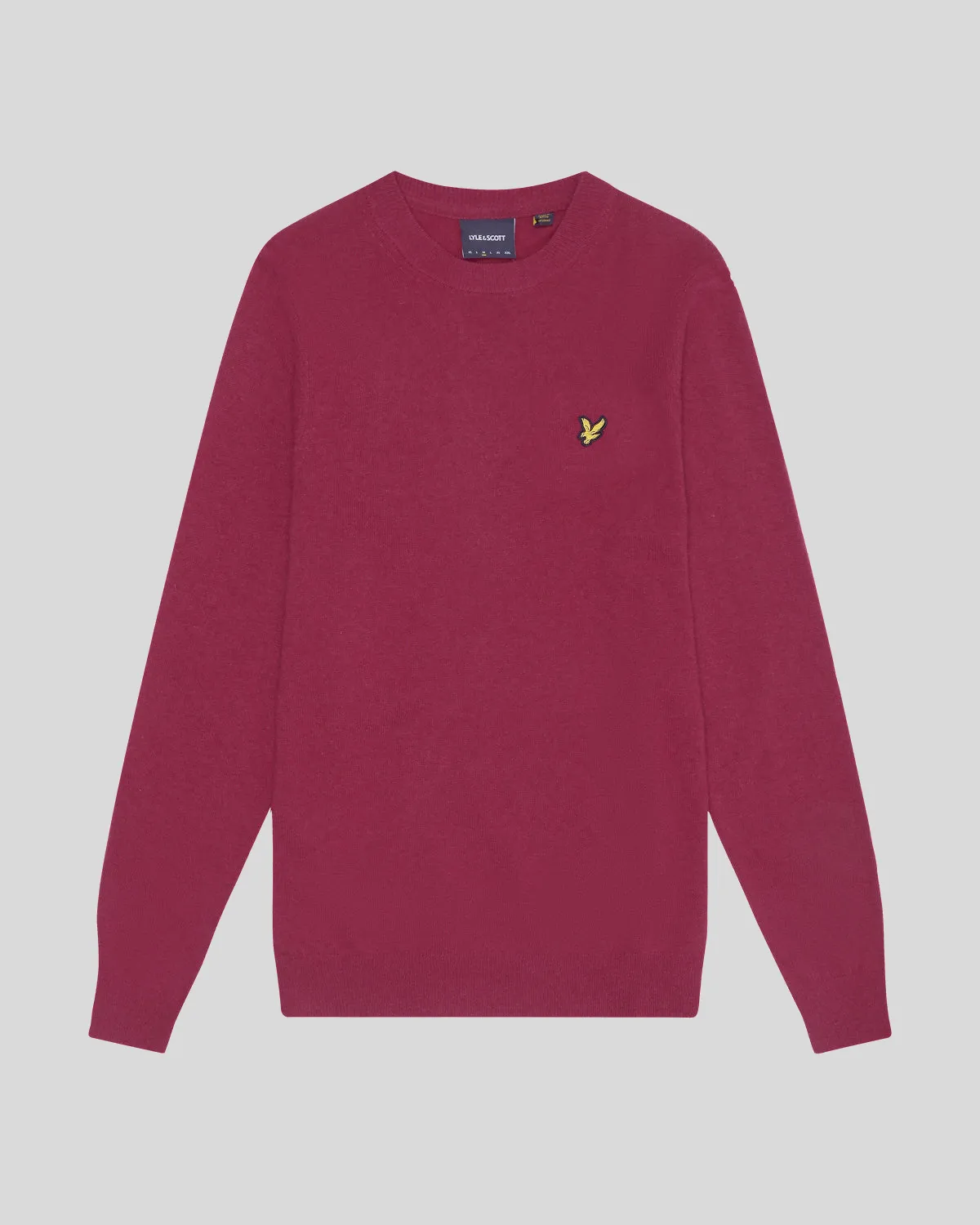Lambswool Blend Crew Neck Jumper sold by Lyle & Scott product image thumbnail 5