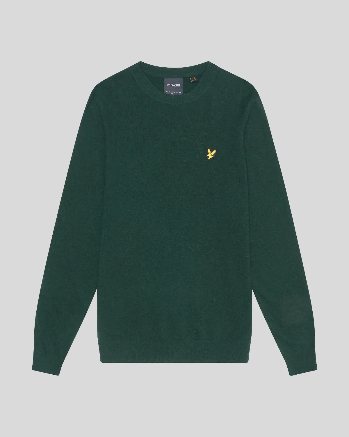 Lambswool Blend Crew Neck Jumper sold by Lyle & Scott product image thumbnail 5