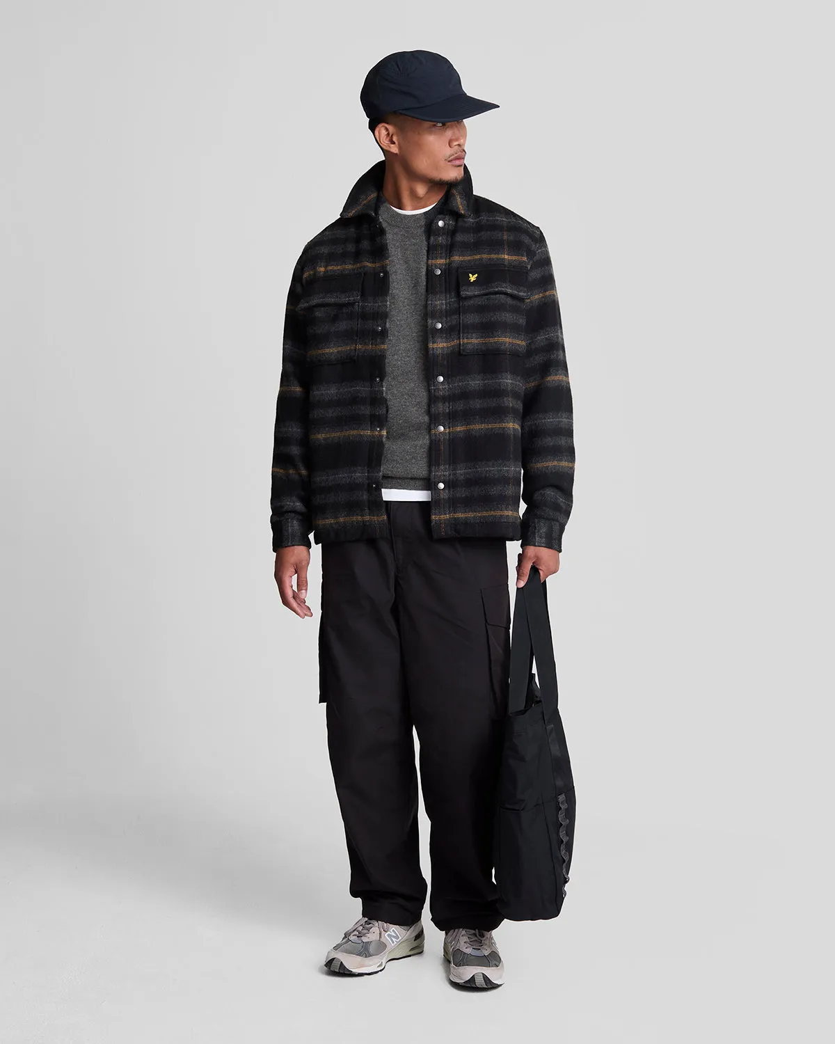 Lambswool Blend Crew Neck Jumper sold by Lyle & Scott product image thumbnail 2