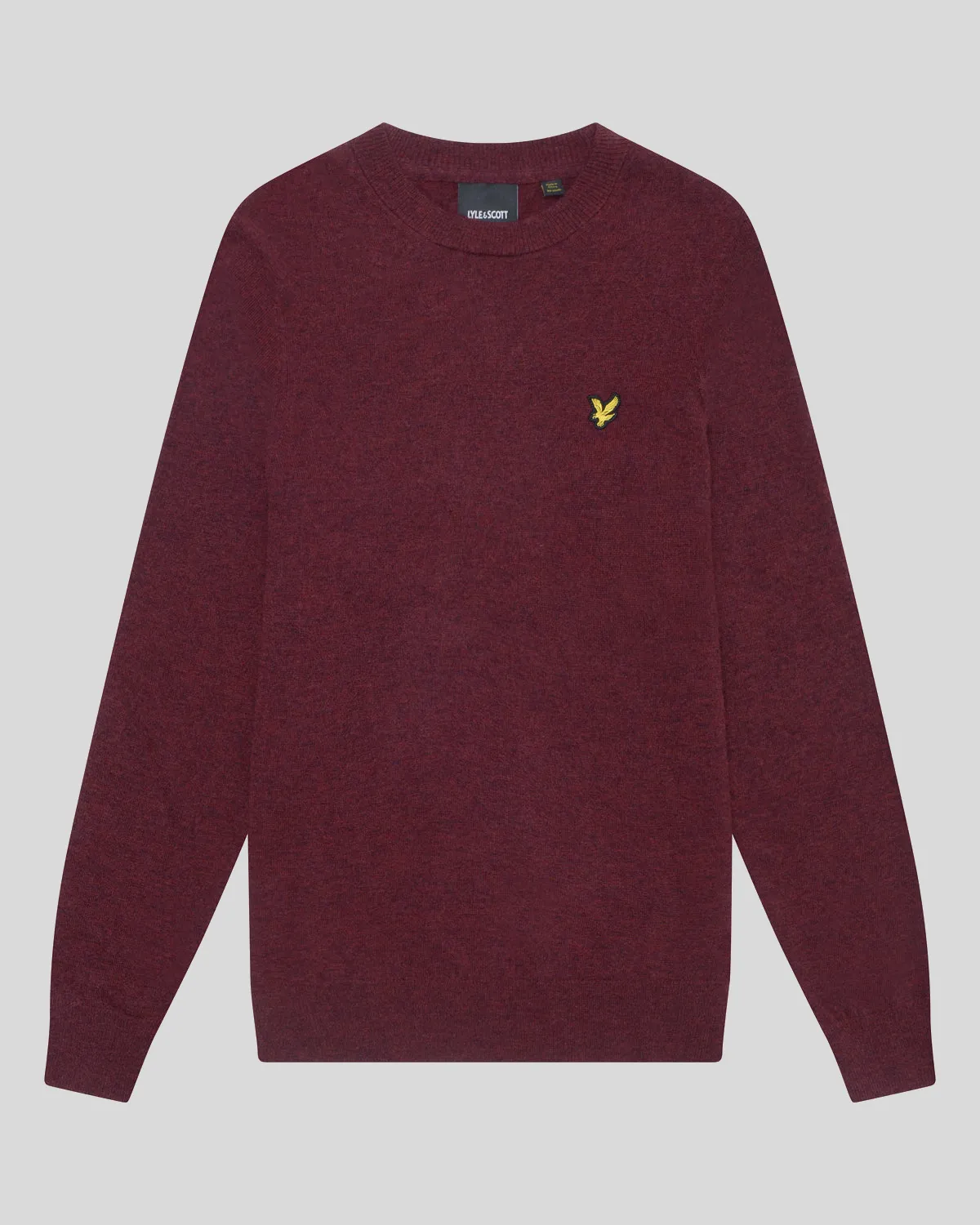 Lambswool Blend Crew Neck Jumper sold by Lyle & Scott product image thumbnail 5