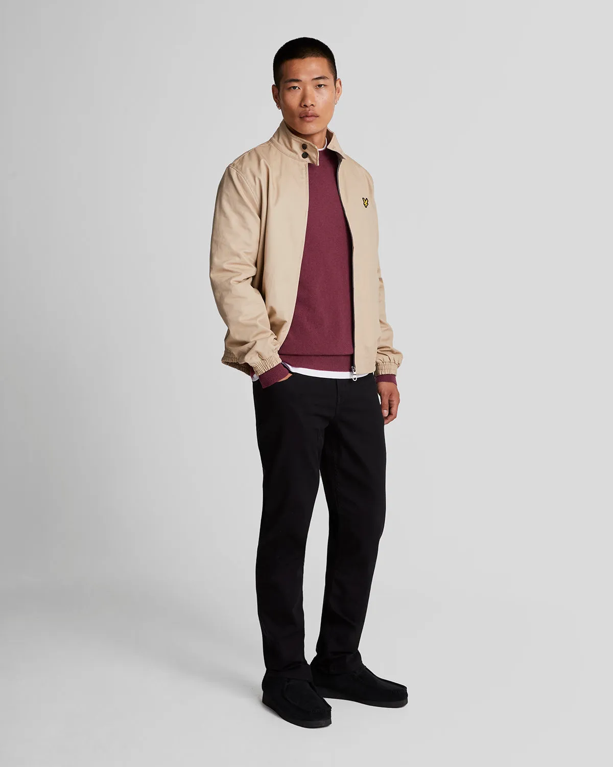 Lambswool Blend Crew Neck Jumper sold by Lyle & Scott product image thumbnail 2