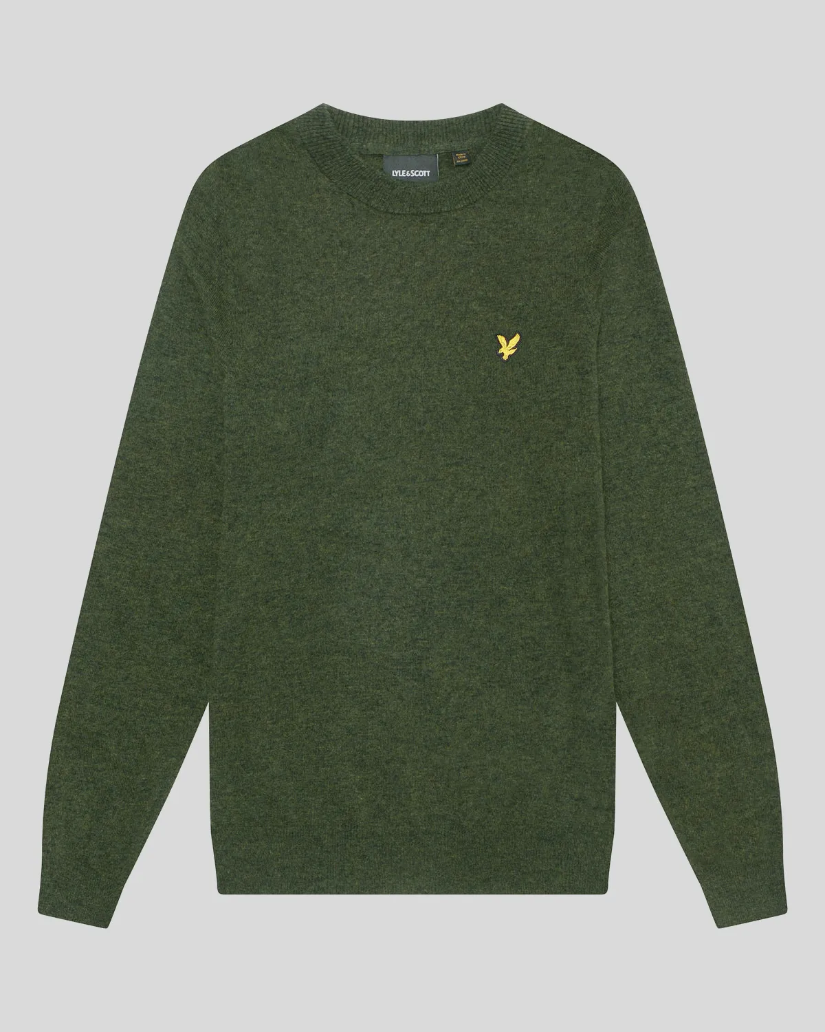 Lambswool Blend Crew Neck Jumper sold by Lyle & Scott product image thumbnail 5