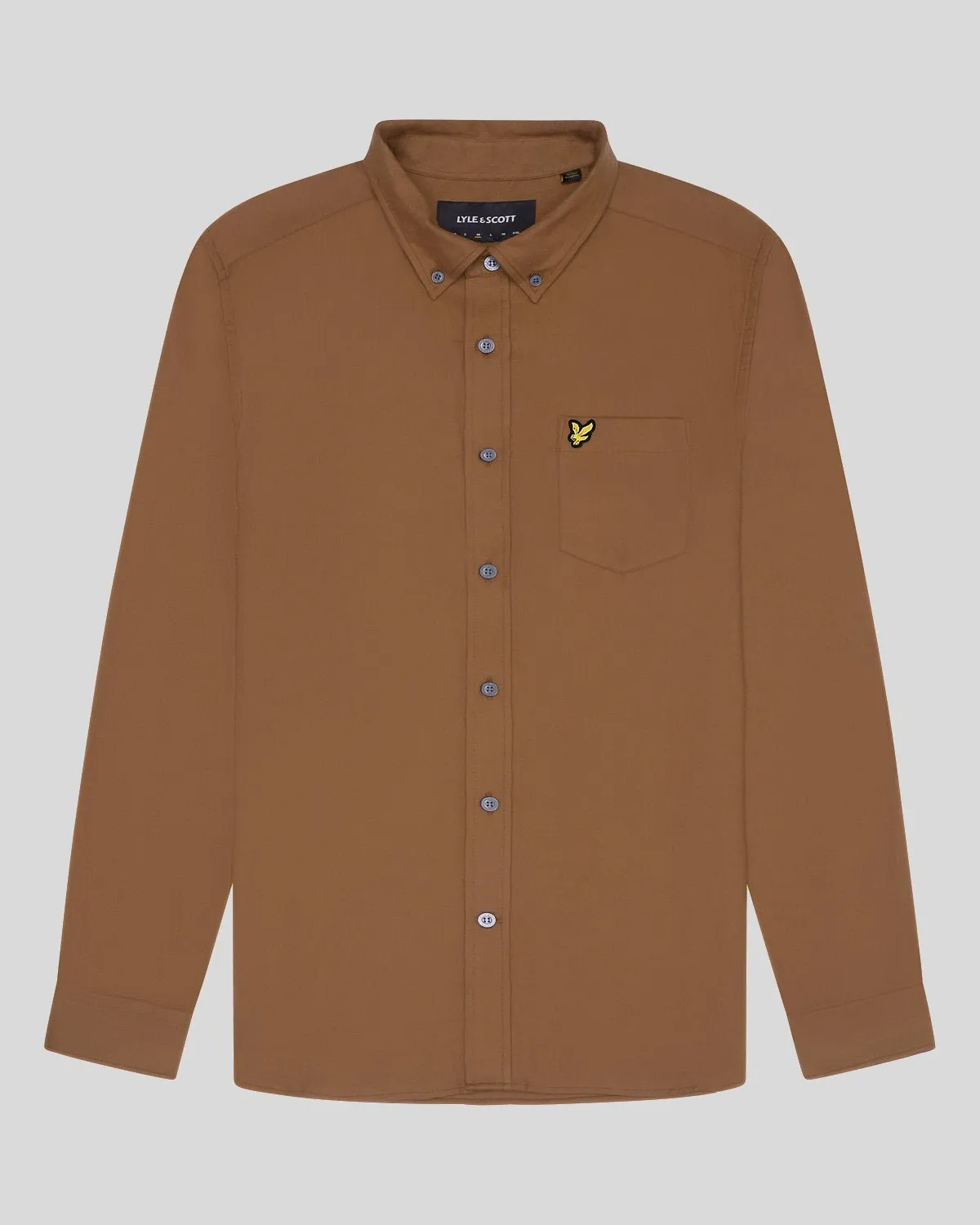 Plain Flannel Shirt sold by Lyle & Scott