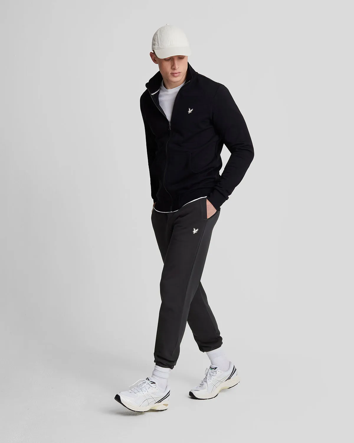 Diagonal Weave French Terry Joggers sold by Lyle & Scott product image thumbnail 2