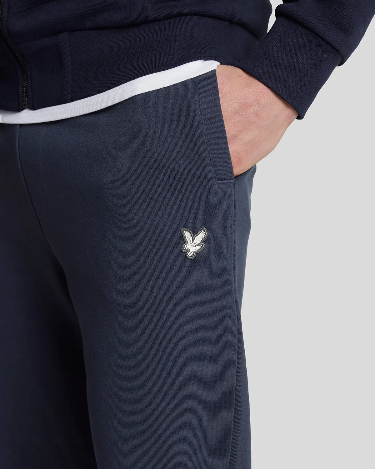 Diagonal Weave French Terry Joggers sold by Lyle & Scott product image thumbnail 4