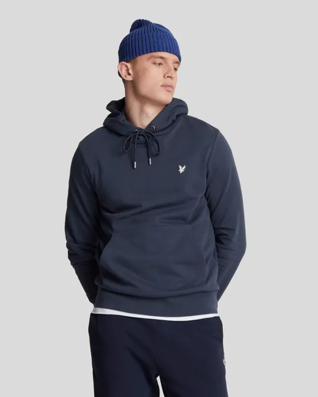 Diagonal Weave French Terry Hoodie sold by Lyle & Scott