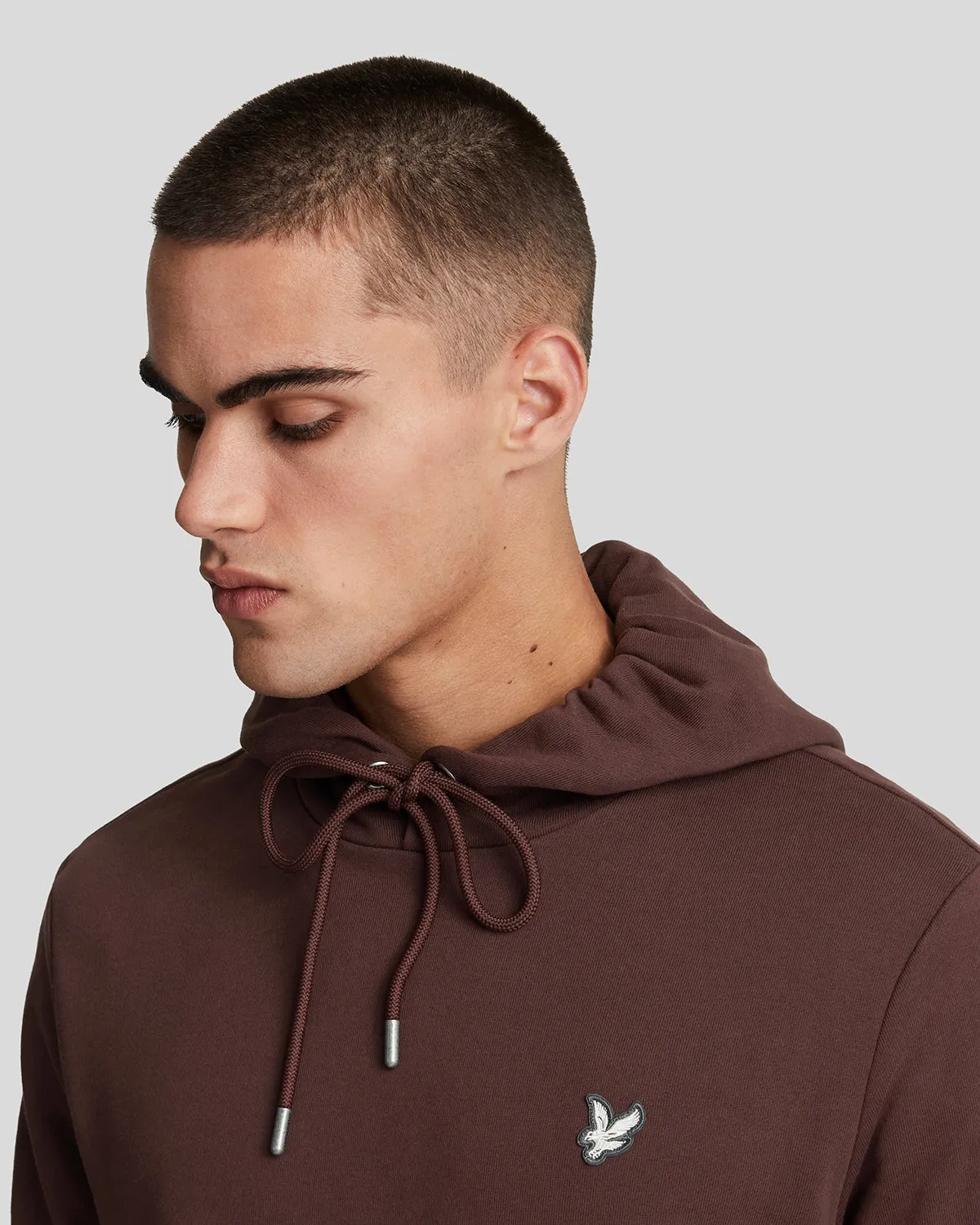 Diagonal Weave French Terry Hoodie sold by Lyle & Scott product image thumbnail 4