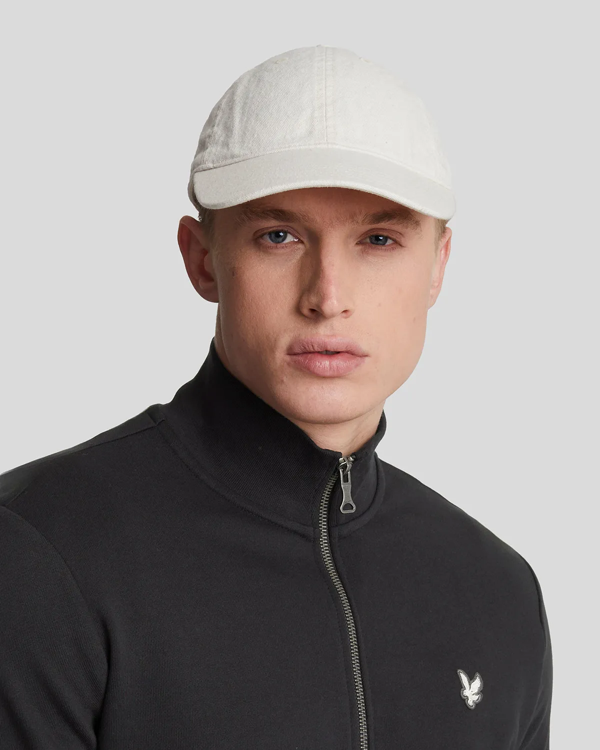 Diagonal Weave French Terry Zip Through Sweatshirt sold by Lyle & Scott product image thumbnail 4