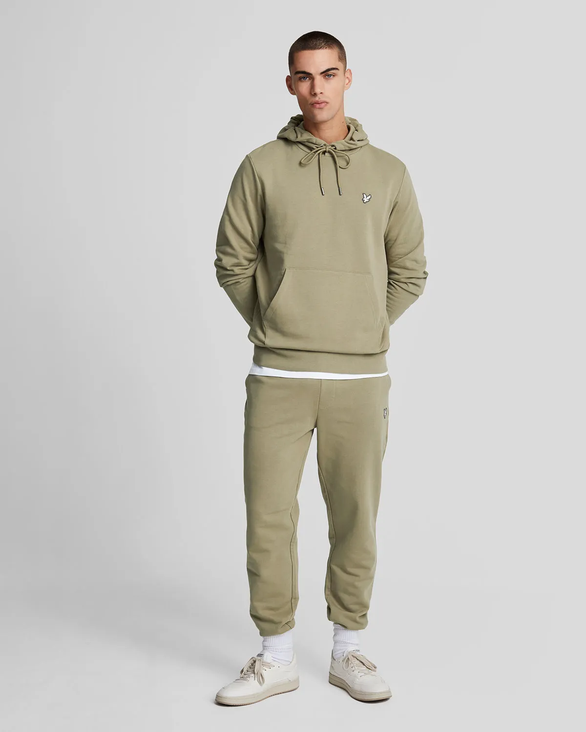 Diagonal Weave French Terry Hoodie sold by Lyle & Scott product image thumbnail 2