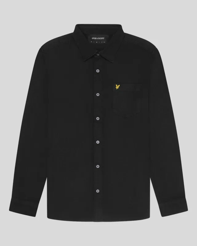 Worsted Twil Shirt sold by Lyle & Scott