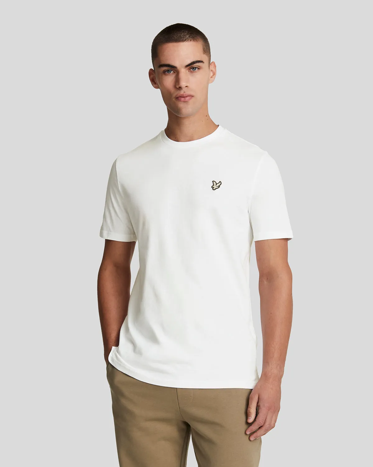 Cotton Crew Neck T-Shirt sold by Lyle & Scott