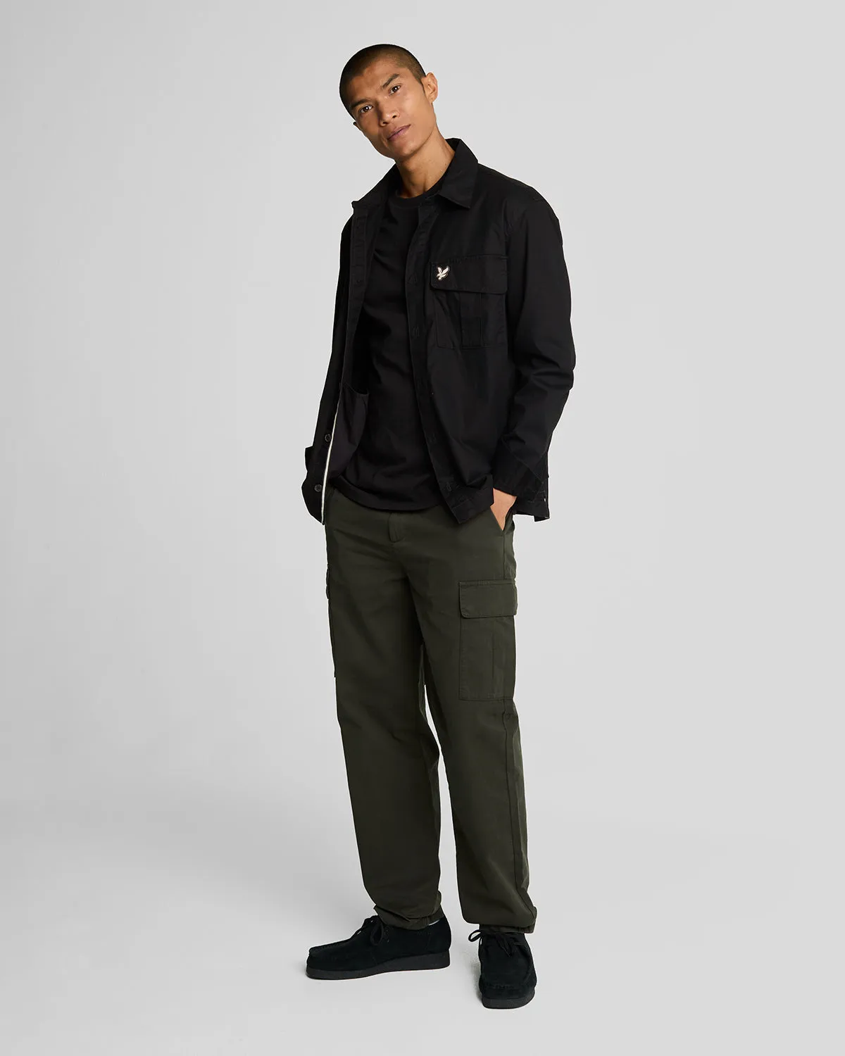 Cotton Crew Neck T-Shirt sold by Lyle & Scott product image thumbnail 2