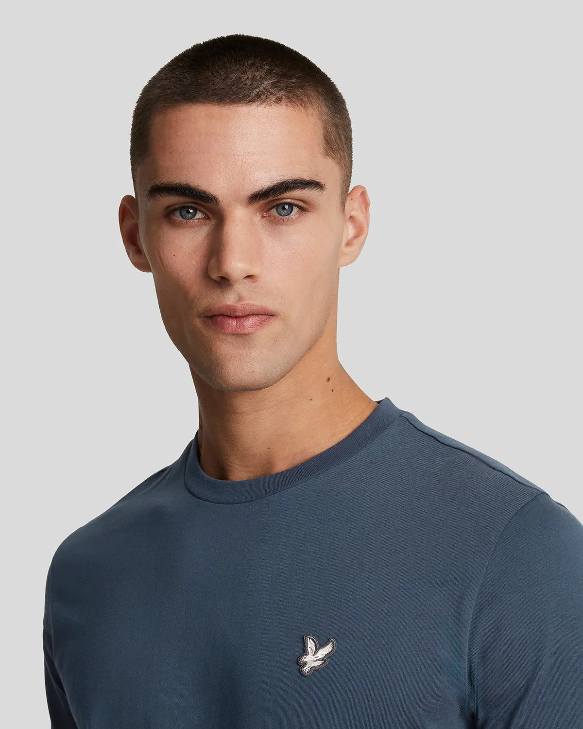 Cotton Crew Neck T-Shirt sold by Lyle & Scott product image thumbnail 4