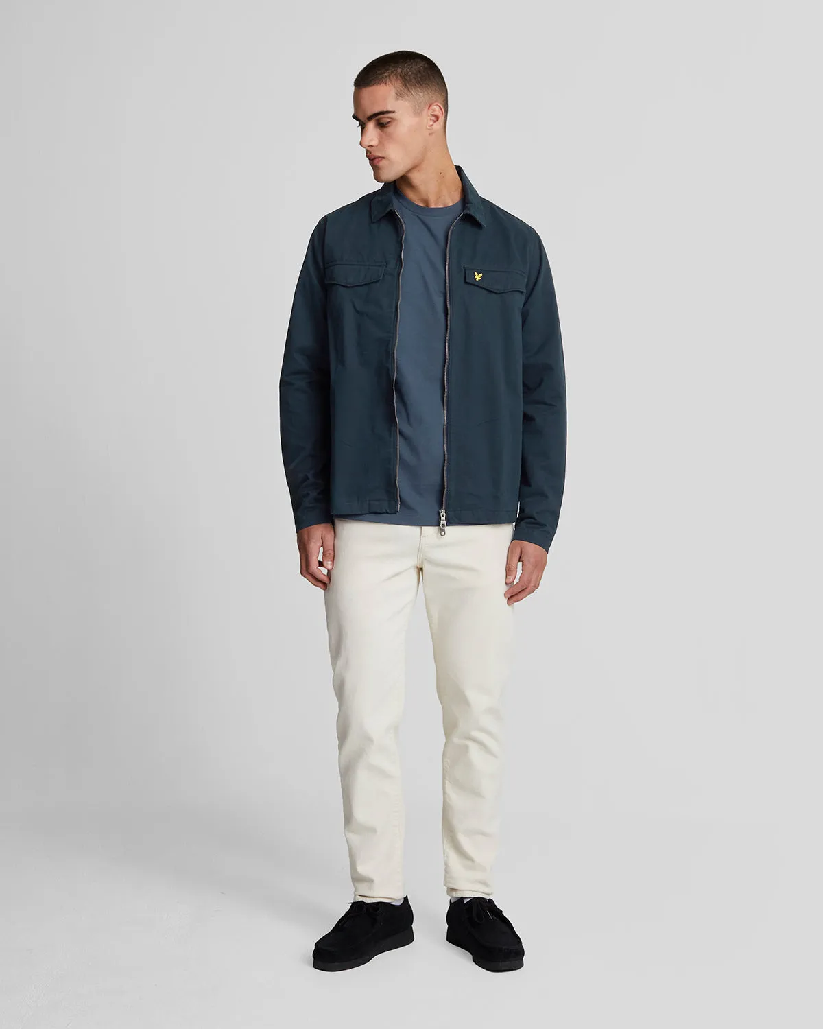 Cotton Crew Neck T-Shirt sold by Lyle & Scott product image thumbnail 2