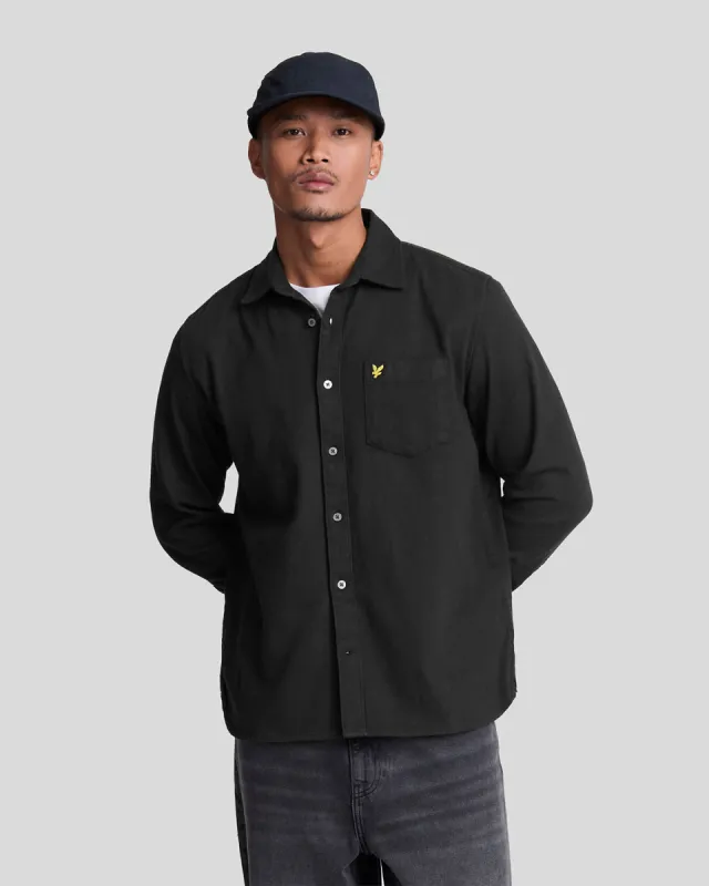Worsted Twill Shirt sold by Lyle & Scott