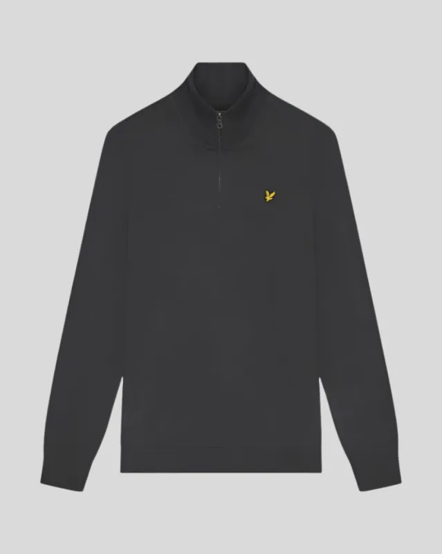 Loopback 1/4 Zip Sweatshirt sold by Lyle & Scott