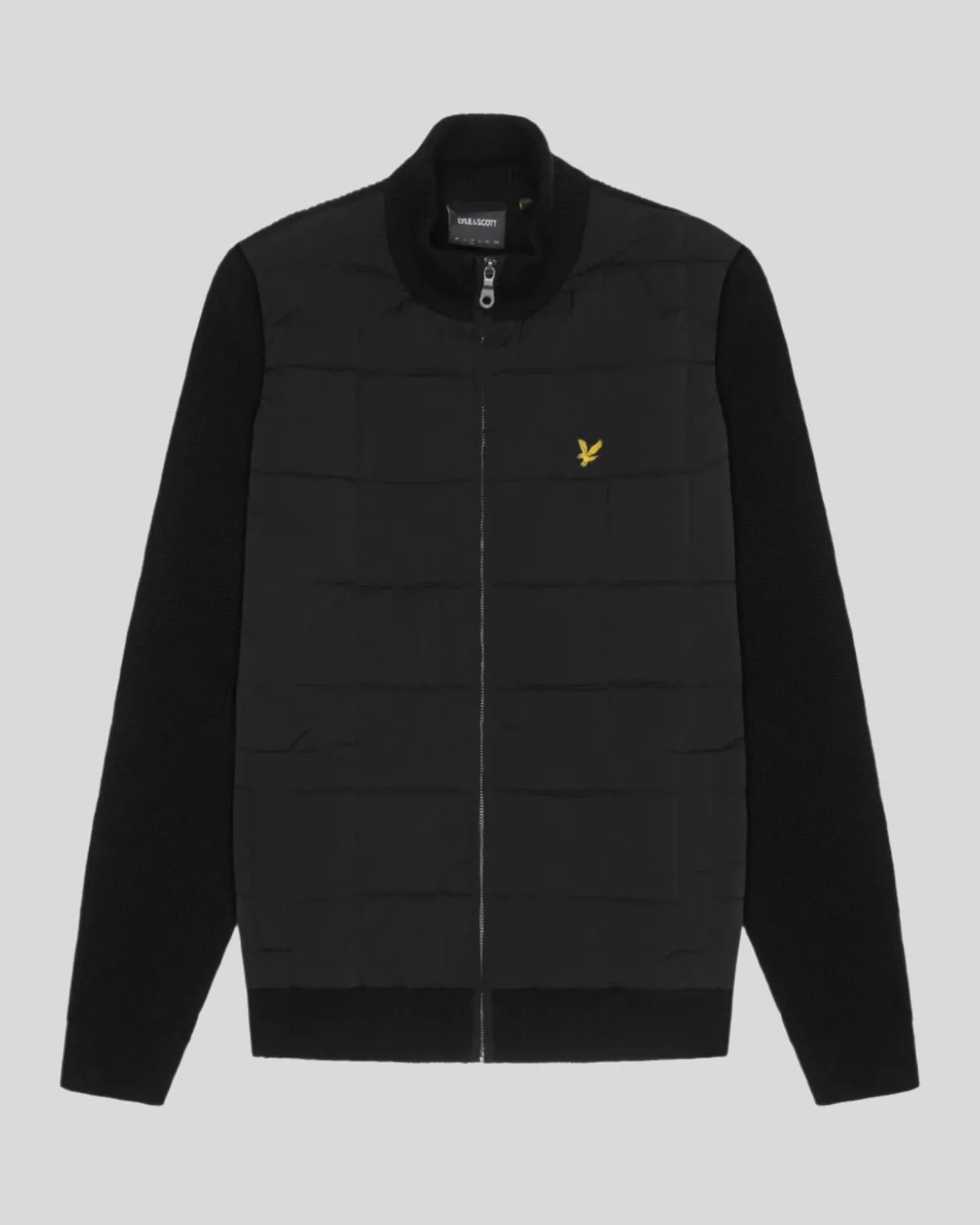 Hybrid Textured Zip Through Cardigan sold by Lyle & Scott product image thumbnail 5