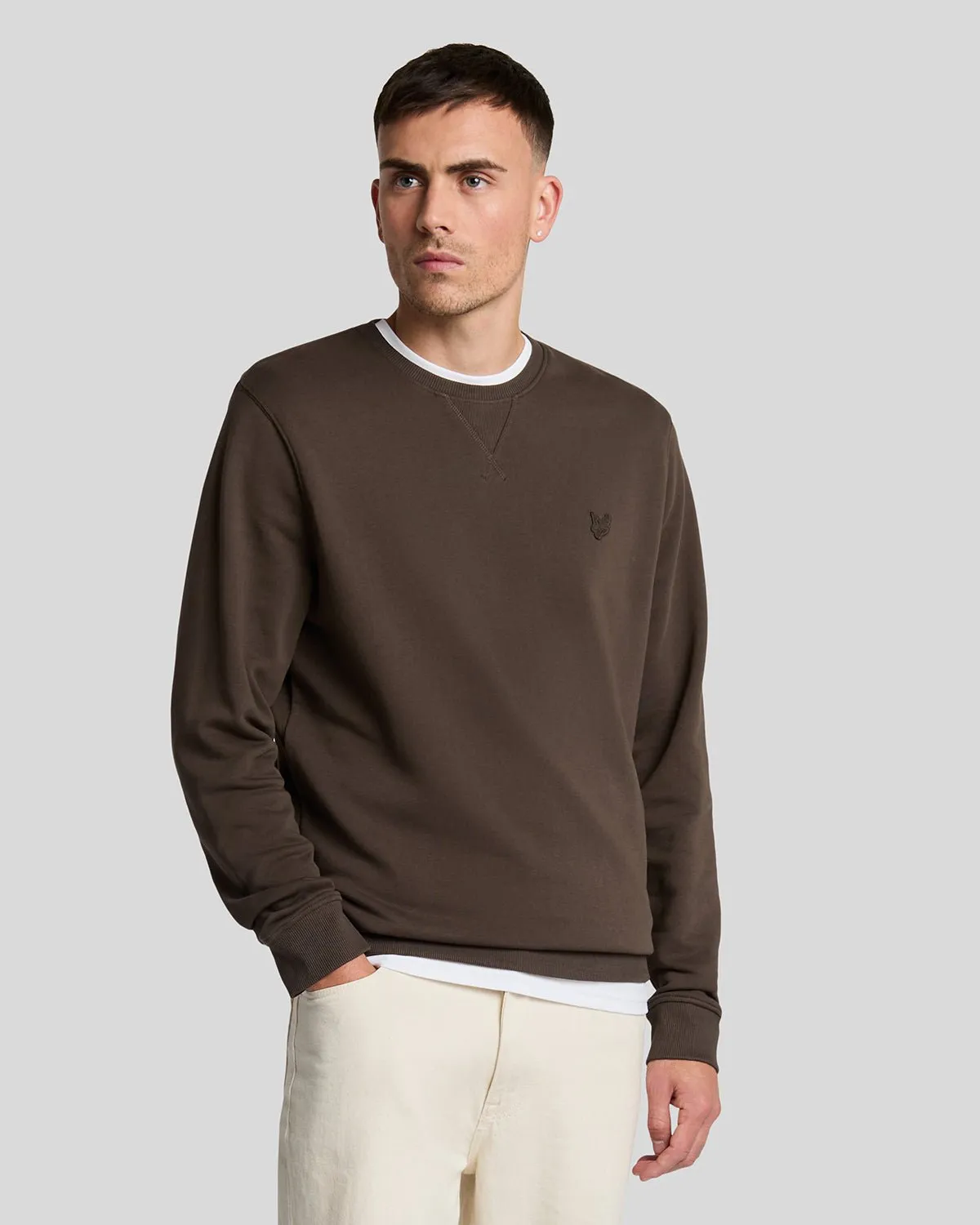 Classic Crew Neck Sweatshirt sold by Lyle & Scott