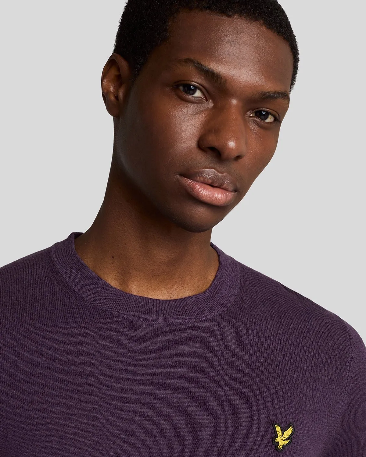 Cotton Merino Crew Neck Jumper sold by Lyle & Scott product image thumbnail 4