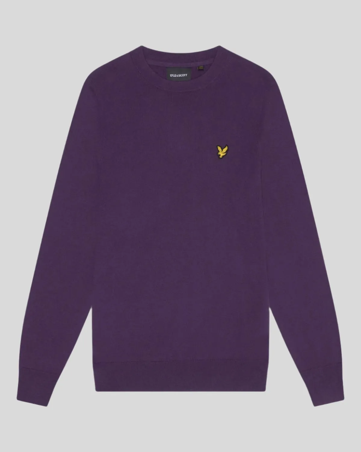 Cotton Merino Crew Neck Jumper sold by Lyle & Scott product image thumbnail 5