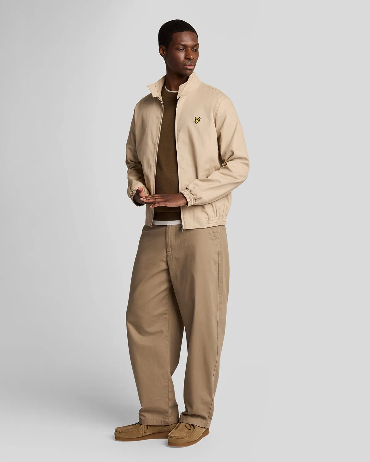 Cotton Merino Crew Neck Jumper sold by Lyle & Scott product image thumbnail 2