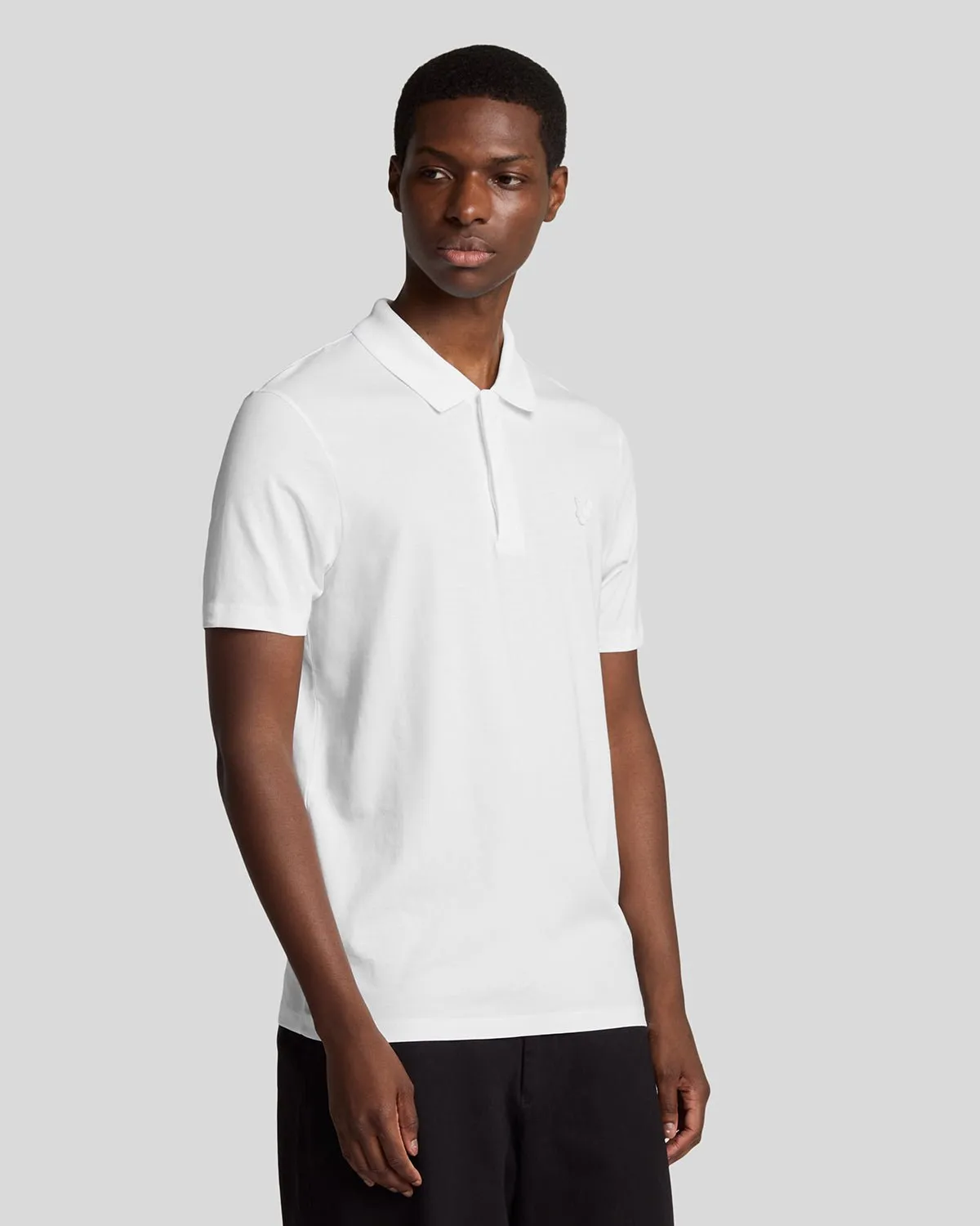 Superfine Cotton Polo Shirt sold by Lyle & Scott