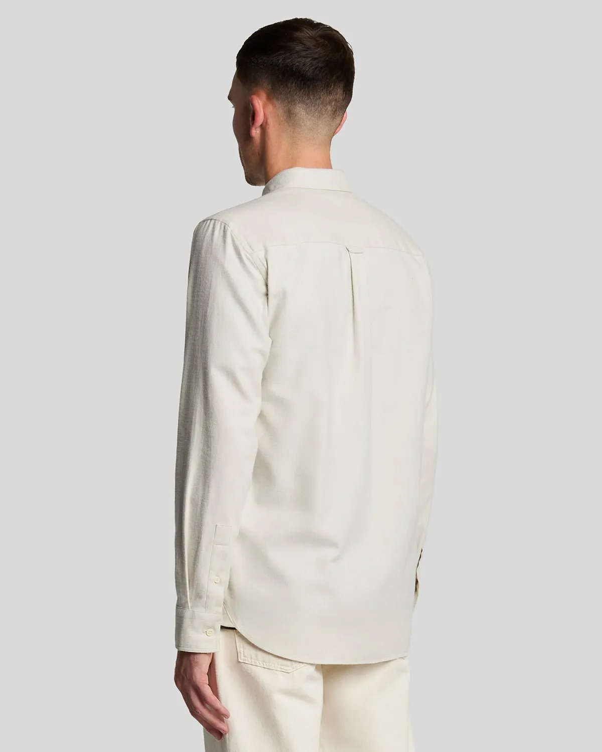 Plain Flannel Shirt sold by Lyle & Scott product image thumbnail 3