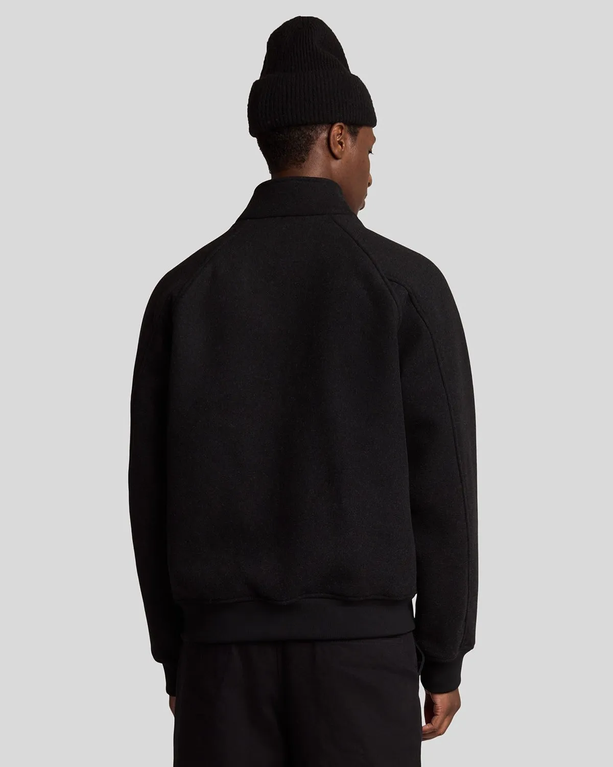 Double Face Wool Harrington Jacket sold by Lyle & Scott product image thumbnail 3