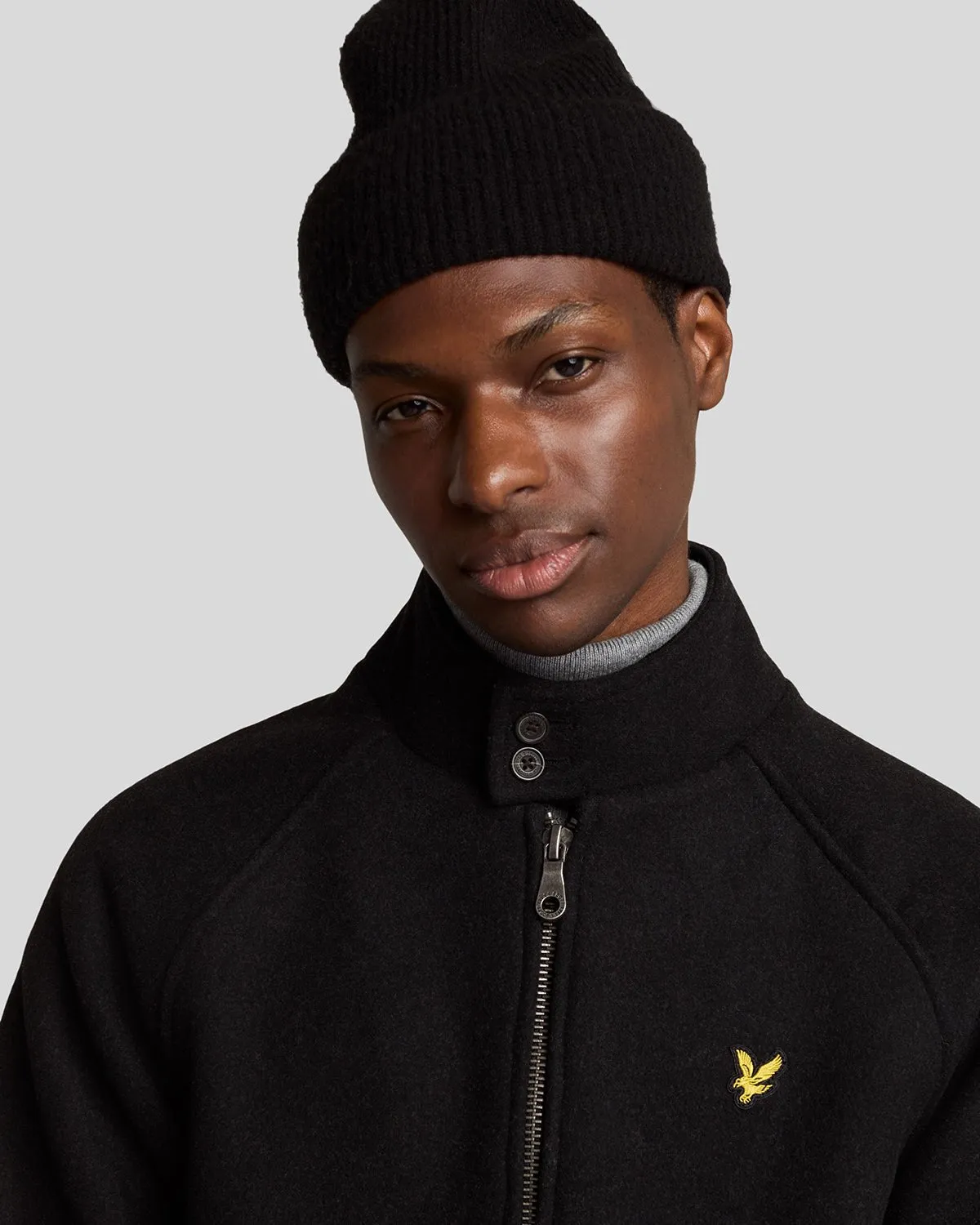 Double Face Wool Harrington Jacket sold by Lyle & Scott product image thumbnail 4
