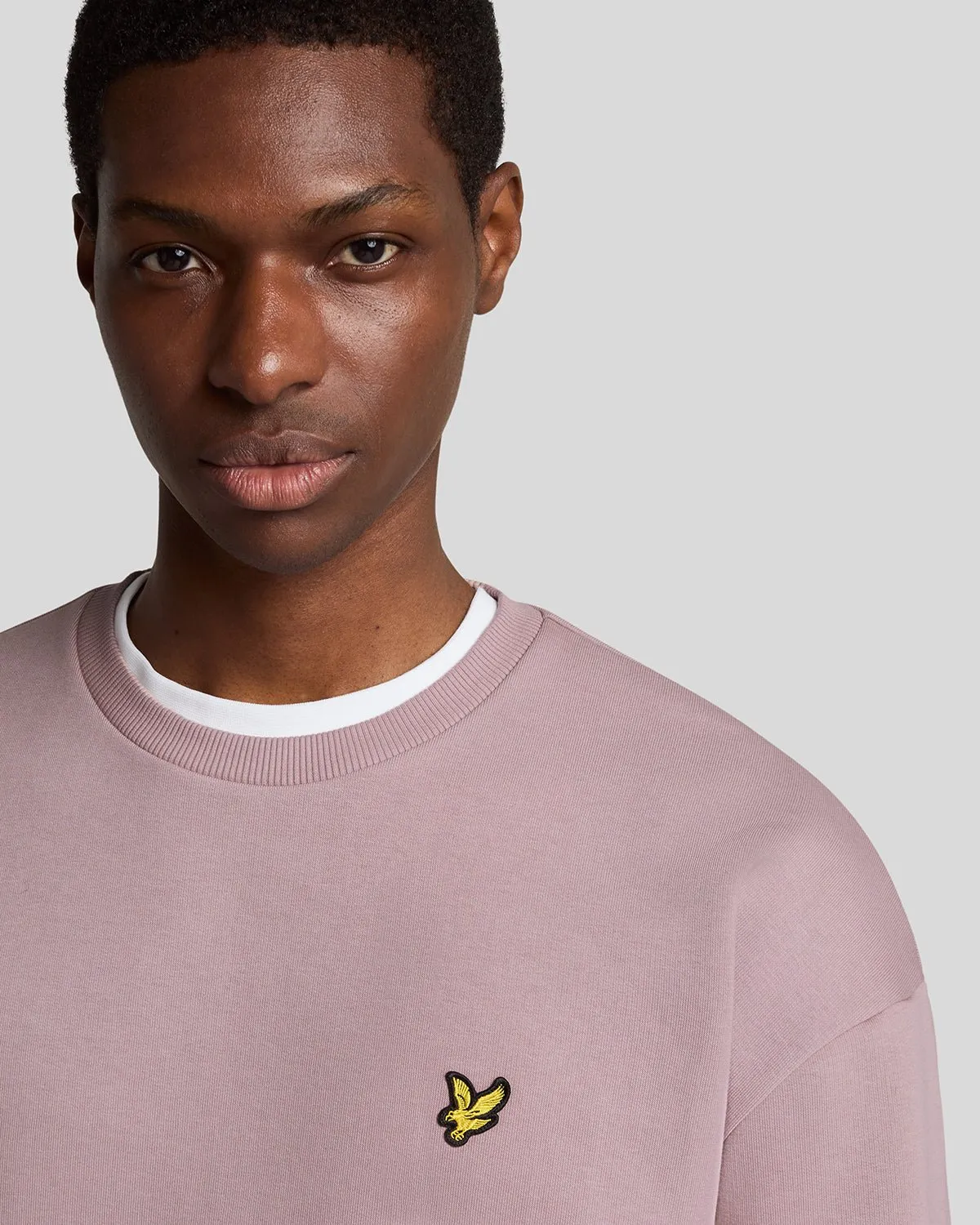 Oversized Crew Neck Sweatshirt sold by Lyle & Scott product image thumbnail 4