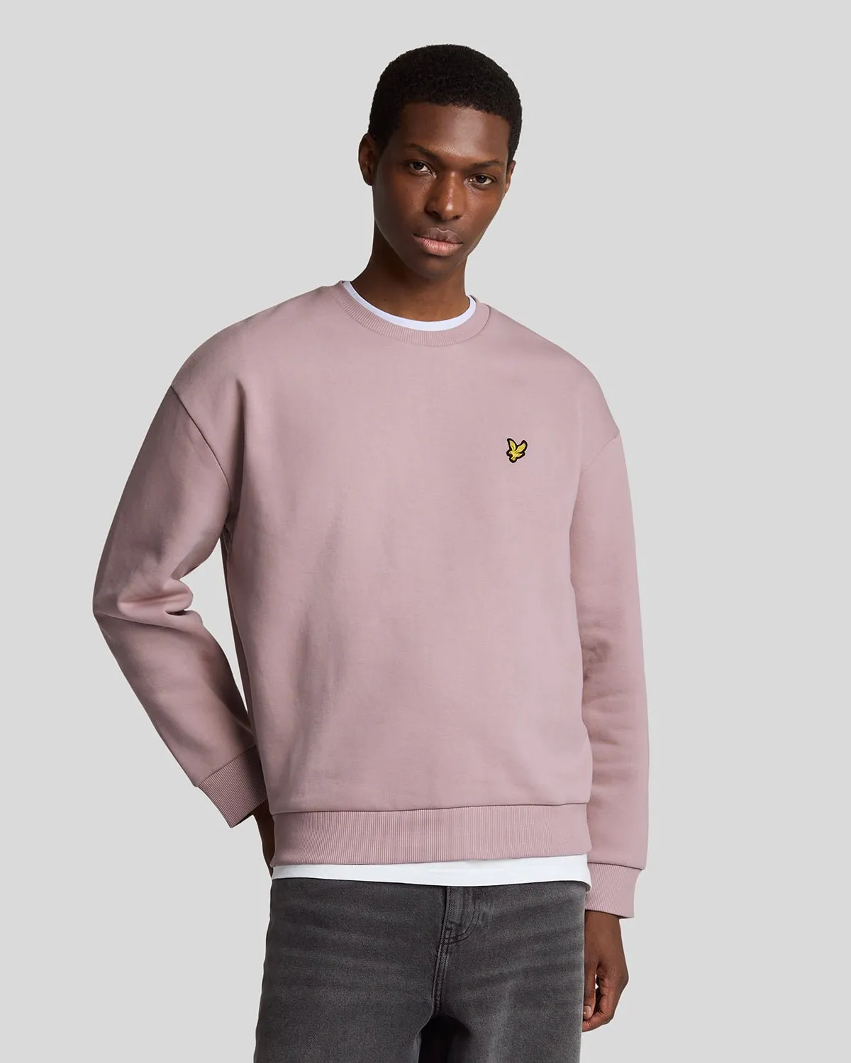 Oversized Crew Neck Sweatshirt sold by Lyle & Scott