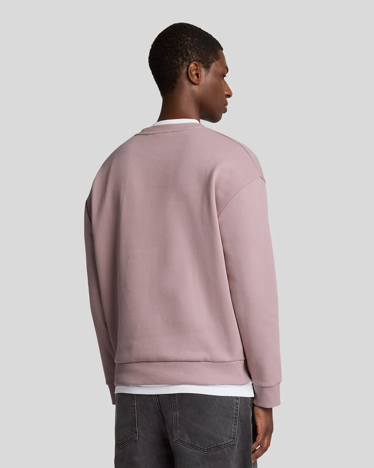 Oversized Crew Neck Sweatshirt sold by Lyle & Scott product image thumbnail 3