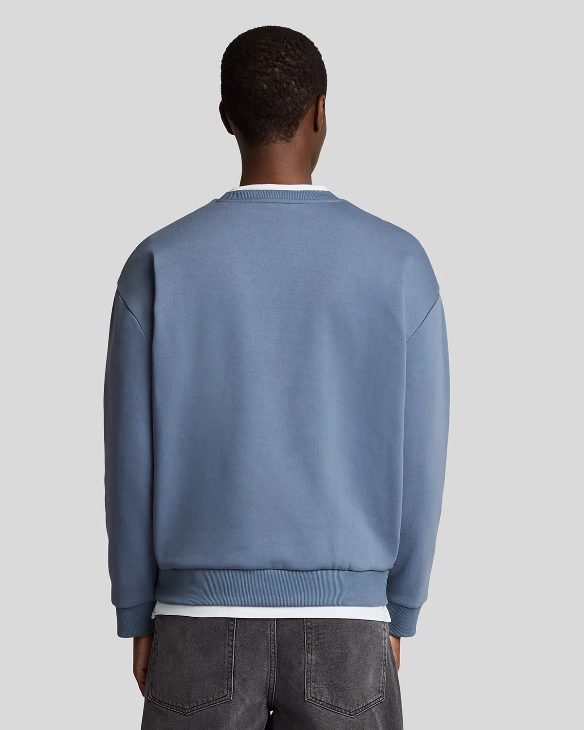 Oversized Crew Neck Sweatshirt sold by Lyle & Scott product image thumbnail 3