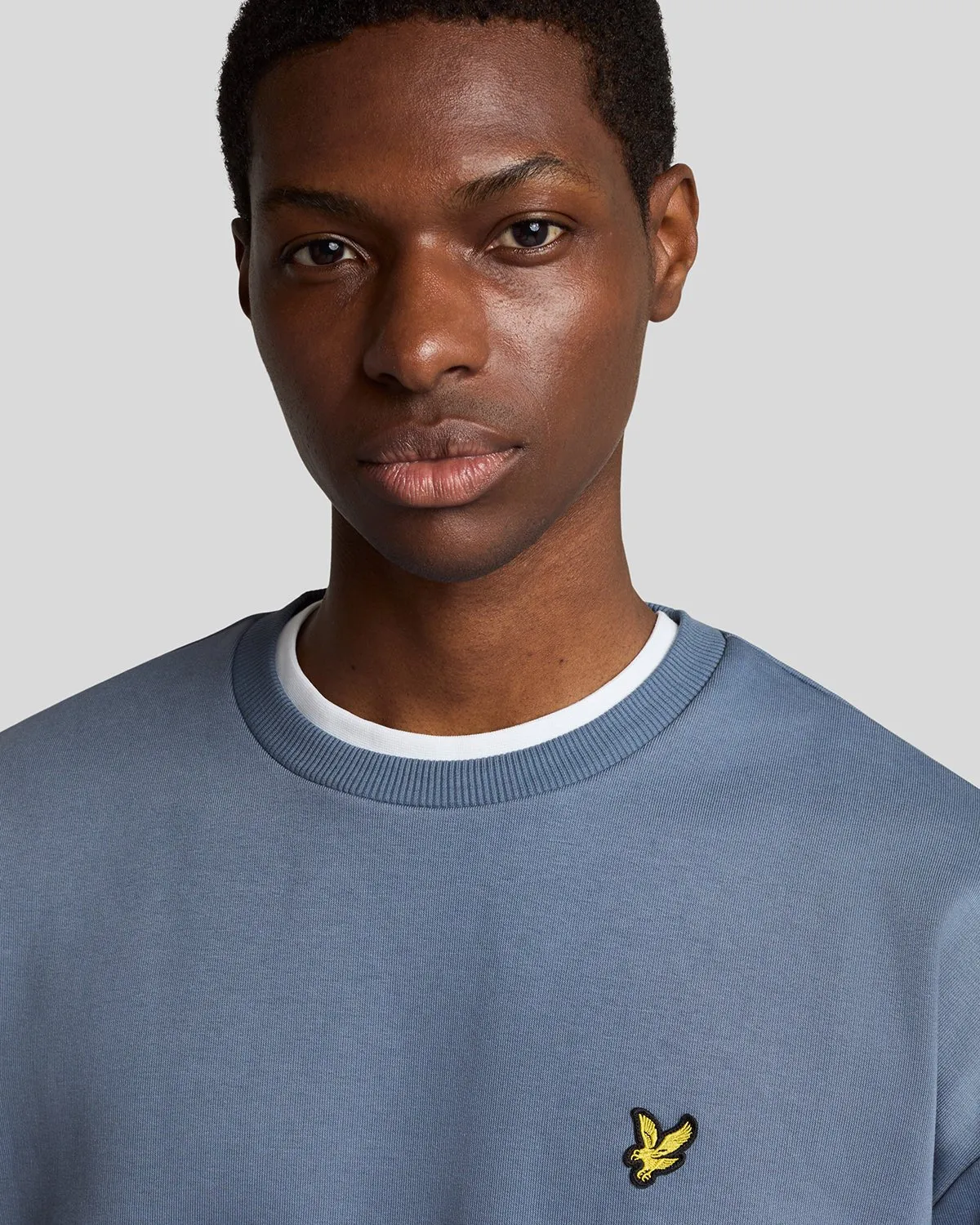 Oversized Crew Neck Sweatshirt sold by Lyle & Scott product image thumbnail 4