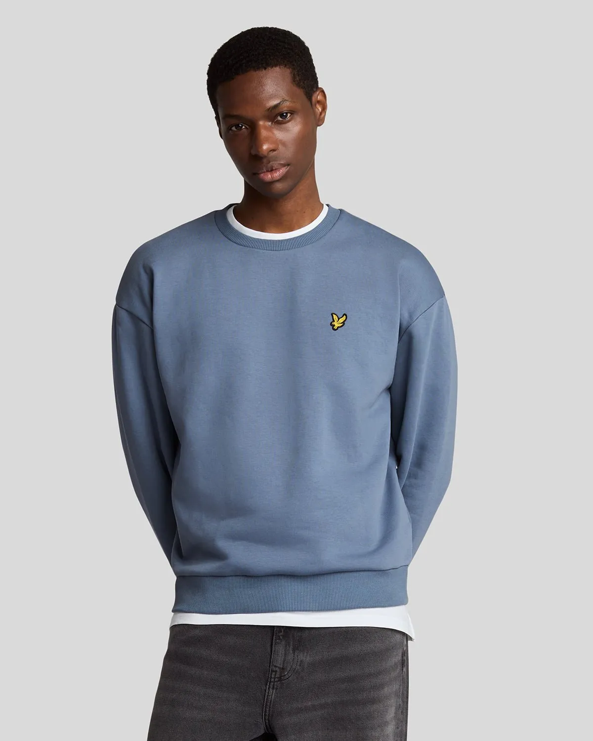 Oversized Crew Neck Sweatshirt sold by Lyle & Scott