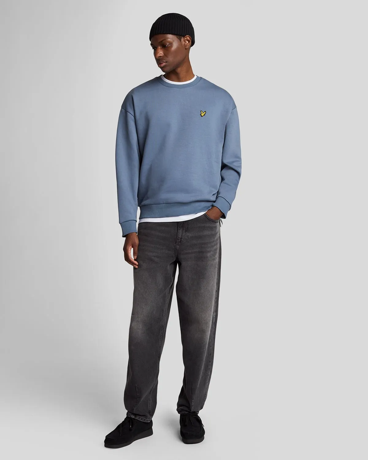 Oversized Crew Neck Sweatshirt sold by Lyle & Scott product image thumbnail 2